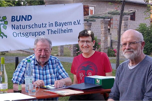 Fred Stahl (Kassier), Oliver Köster (2. Vorsitzender und Schriftführer), Johannes Kraus (Vorsitzender)
