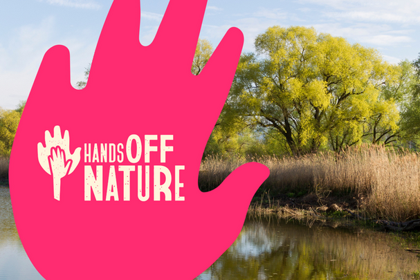 hands off nature; Foto: BUND Naturschutz hands off nature; Foto: BUND Naturschutz