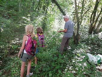 Klettern am "Steiggraben" | Foto: BN-Ortsgruppe Margetshöchheim