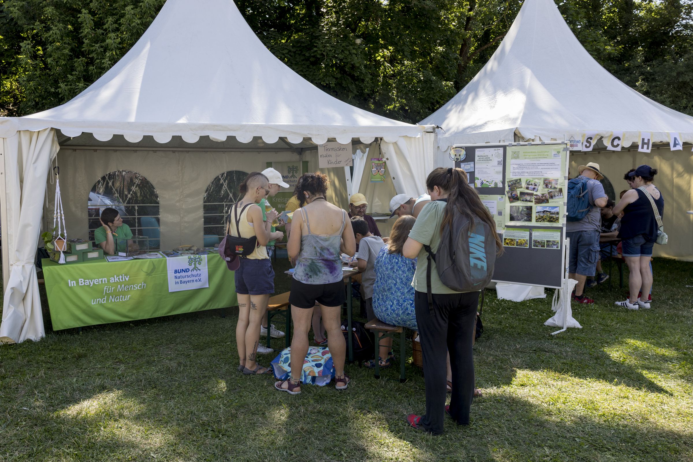 Unser Stand am 19. Juni 2025 beim U&D (Bild: Gudrun Müller)